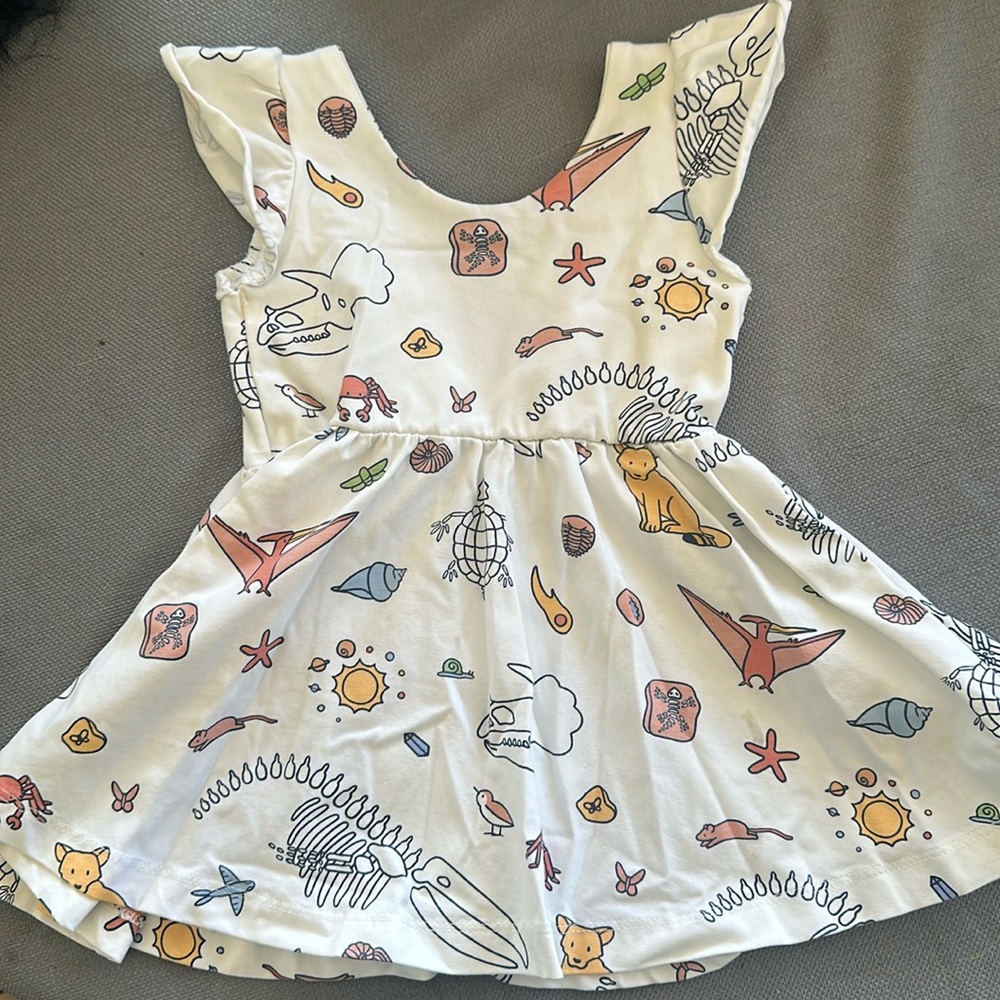 Monica and Andy animal dress